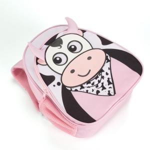 Wholesale kids bag: New Cartoon School Bag Animal Polyester Kids Backpack Travel College Bookbag.