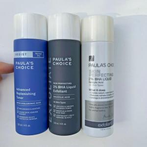 Wholesale toners: Paulas Choice Lot Skin Perfecting 2% BHA Liquid and Exfoliant and Toner 4 Fl Oz