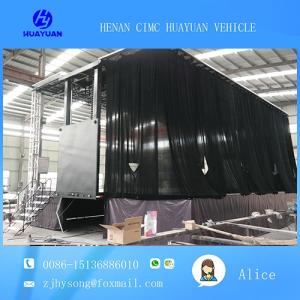 Wholesale trailer: 13m  Mobile Stage Box Trailer Selling