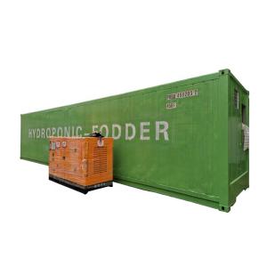 Wholesale bean sprouts machine: Farm Customized Solar Powered Green Barley Hydroponic Fodder System/Solar Power Cow Fodder Machine