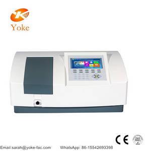 Wholesale double beam spectrophotometer: Promoted Price Color Screen  Double Beam UV/Vis Spectrophotometer with PC Software