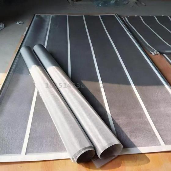 Stainless Steel Mesh Filter Screen Is Used for Materials Such As Salt, Quartz Sand, Silicon Powder, 