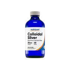 Wholesale colloidal: Nutricost Colloidal Silver 8oz 30PPM - Cobalt Blue Glass Bottles, Bio-Active