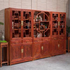 Wholesale Bookcases, Bookshelves: Antique Elm Chinese Bookshelf