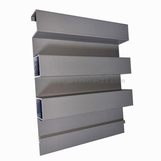 Custom Aluminum Alloy Wardrobe Upper And Lower Rail Aluminum Profiles