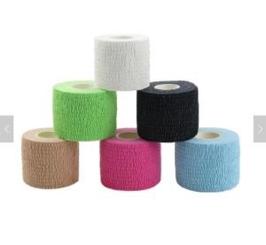 Wholesale elastic adhesive bandage: Thumb Tape Sport Elastic Cotton Tear Stretch White Eab Tear Light Adhesive Elastic Bandage
