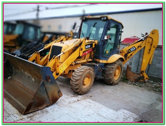 Used JCB 3CX Wheel Loader with Excavator High Quality for Hot Sale.