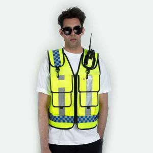 Wholesale safety vest: Cheap and High Quality Safety Reflective Vest Custom Logo Traffic Vest with Zipper Workwear