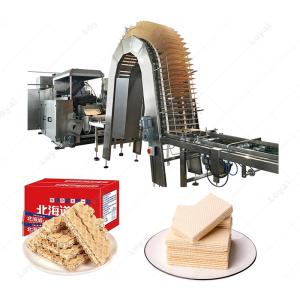 Wholesale cabinet to go: Small Full Automatic Chocolate Wafer Biscuit Making Machine / High Quality Wafer Production Line