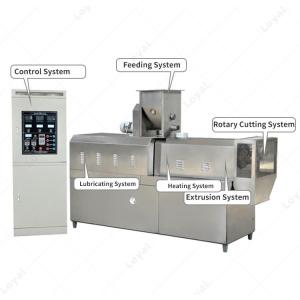 Wholesale cereal powder: Popular Quality Shandong Loyal-Intelligient Pop Star Ring Corn Puff Snack Food Making Machine
