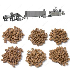 Wholesale pet products: Automatic Fish PET Feed Pellet Production Line Dog Cat Food Process Line