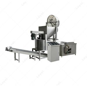 Wholesale potato chips processing machine: Multi-Functional Automatic Stirring Plantain Chips Frying Machine Batch Fryer Automatic Electric Hea