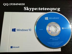 Windows 10 Home DVD Pack New 
