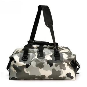 Wholesale backpack printing: Custom Logo PVC Dry Bag Waterproof Travel Duffel Heavy Duty Transport Bag