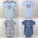 Newborn Two Baby Bodysuits One  Headband  100% Cotton  Printing Style  in Stock