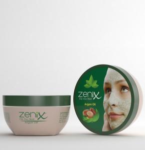 Wholesale oils: Zenix Clay Face Mask Argan Oil