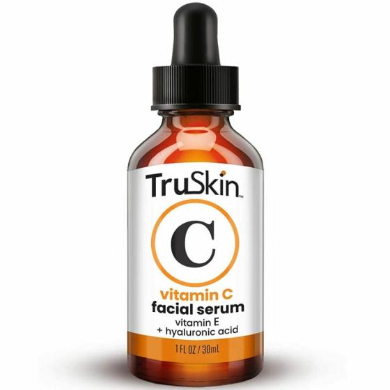 TruSkin Vitamin C Serum for Face, Anti Aging Serum with Hyaluronic Acid ...
