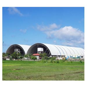 Wholesale manufacturing plant: China Manufacture Low Price Steel Space Frame Structure Power Plant Coal Storage Roof Shed