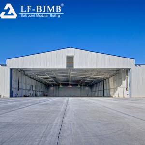 Wholesale prefabricated: Prefabricated Space Frame Steel Structure Airplane Hangar for Sale