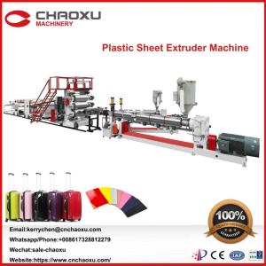 Wholesale hot sell printing machine: CHAOXU Hot Sell High Productivity Plastic Extruder Machine for Luggage
