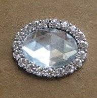 Wholesale diamante button: Shoe Rhinestone Clip