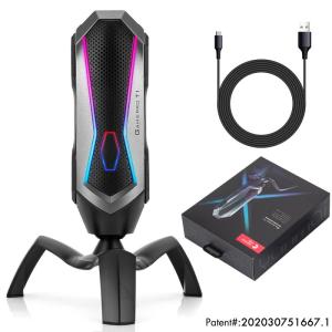 Wholesale usb: OEM Factory RGB Professional Computer Portable Gaming Mike Studio Condenser Mic USB Recording Microp