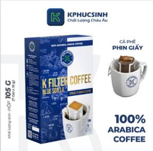 Wholesale paper packaging: Coffee Blue Son La K Filter Phin Paper 105g