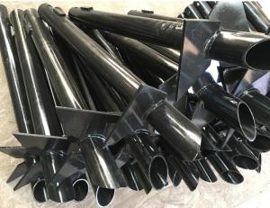 Wholesale galvanized pipe: Blade Pile and Straight Pile