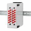 Wholesale Fiber Optic Equipment: Fiber Patch Panel Din Rail Terminal Box 6 12 ST with Guide Slide