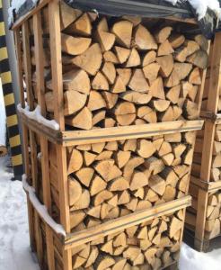 Wholesale sizing: Kiln-Dried Split Firewood