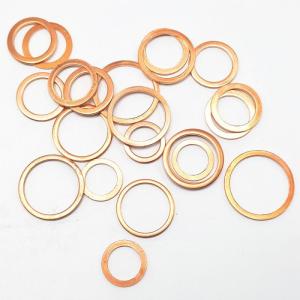 Wholesale gasket seal: Factory Stock Copper Flat Gasket M4-M28 Flat Gasket Flat Ring Seal Kit Copper Gasket Copper Flat Gas