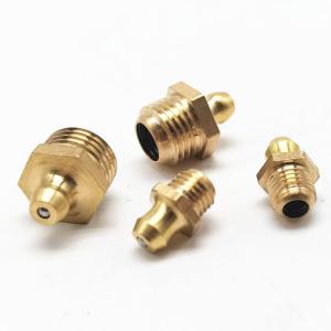 Wholesale brass nozzle: Hydraulic Grease Brass Zerk Grease Nipple Fitting M6 M8 M10 M12 Replacement Grease Tip Nozzle Fittin