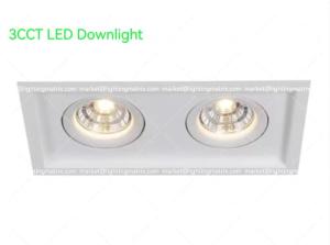 Wholesale led downlights: 9w 3cct  Mini Trim Dimmable LED Downlight