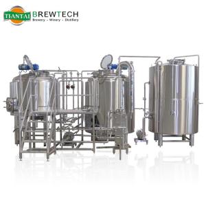 Wholesale beer brewery system: Sale Stainless Steel Micro Electric Beer Brewing System Turnkey Brewery Equipment