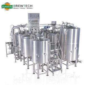 Wholesale d cone: Factory Turnkey Proejct Small Scale Craft Beer Brewing Filling Production Line