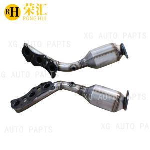Wholesale auto accessories: Factory Price Exhaust Front Catalytic Converter for Toyota Prado 4000 Old Model