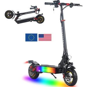 Wholesale Electric Scooters: USA EU Warehouse OBARTER X1 Escooter 1000W 48V Foldable 10inch Off Road Electric Scooter for Adults