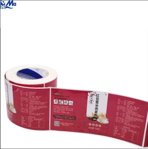 Wholesale custom sticker: PVC Waterproof Material Food Sticker Customized for Vegetable and Fruit Labeling