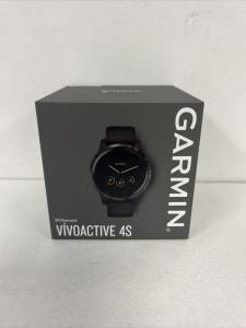 Wholesale brand: Garmin Vivoactive 4S GPS Smartwatch - (Black/Slate, Brand New/Sealed in Box!)