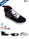 Seavo High Ankle Style Cheap Black Kids Canvas Shoes