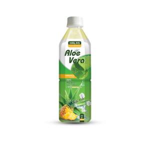 Wholesale aloe vera juice: HALOS Aloe Vera Drink with Pineapple Juice Flavor - Manufacturer Beverages From VietNam