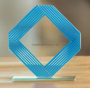 Wholesale craft gift: Wholesale Factory Price Glass Trophy, Glass Award