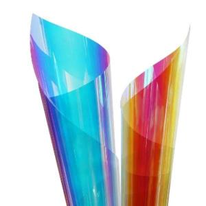 Wholesale glass adhesive: Photochromic Dichroic Rainbow Decorative Colorful Tint Film
