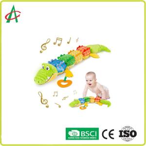 Wholesale used embroidery equipment: Explore Measure Product and the Triggers Baby S Multi-Sensory Cognition with Alligator Plush Toy