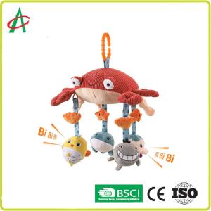 Wholesale baby: Creative Stroller Hanging Toy and Cartoon Crab Stuffed Toy for Baby's Gift