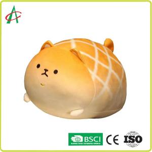 Wholesale as customers request: Custom Creative Cartoon Pineapple Bread Soft Toy Relief Pillow Doll Plush Stuffed Toy