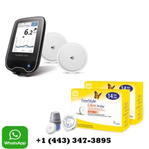 Wholesale used: Ready FreeStyle Libre 2 Reader with Sensor Starter Kit for Continuous Glucose Monitoring