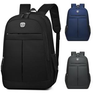 Wholesale student backpack: Foreign Trade New Backpack Men's Business Commuter Computer Backpack Casual Student School Bag Large