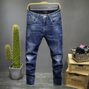 Wholesale custom leggings: Wholesale Custom Japanese Style Trousers Street Trend Retro Wash Loose Straight-Leg Men S Jeans for