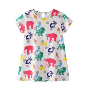 Wholesale Girls' Dresses: Childrens Baby Cotton Girl Dress Clothing Wholesale